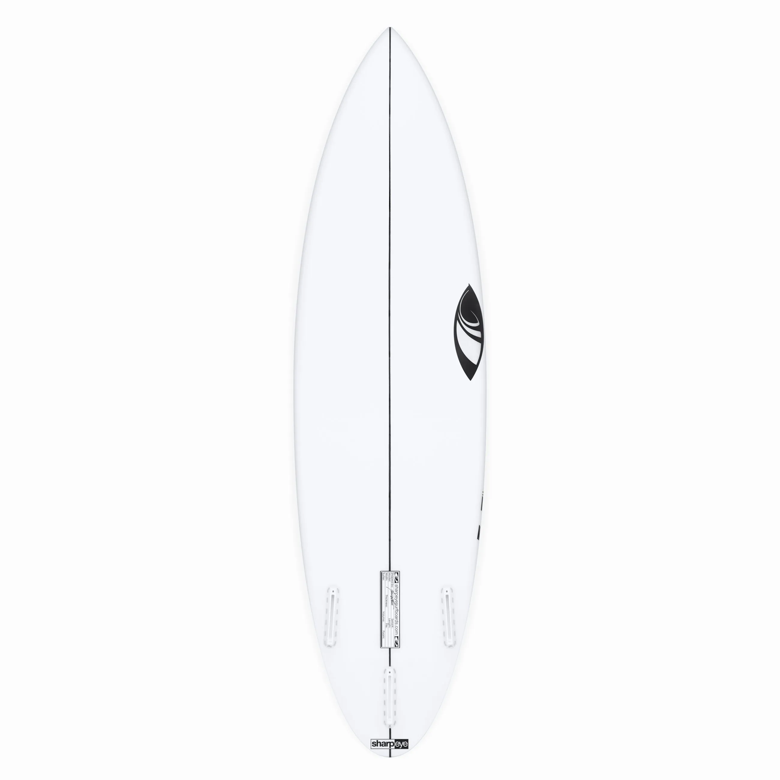 #77 5'11" x 19.25 X 2.5 - 29.15L, Round, 3x  FCS 2 Fin Boxes, PU - ID:841822