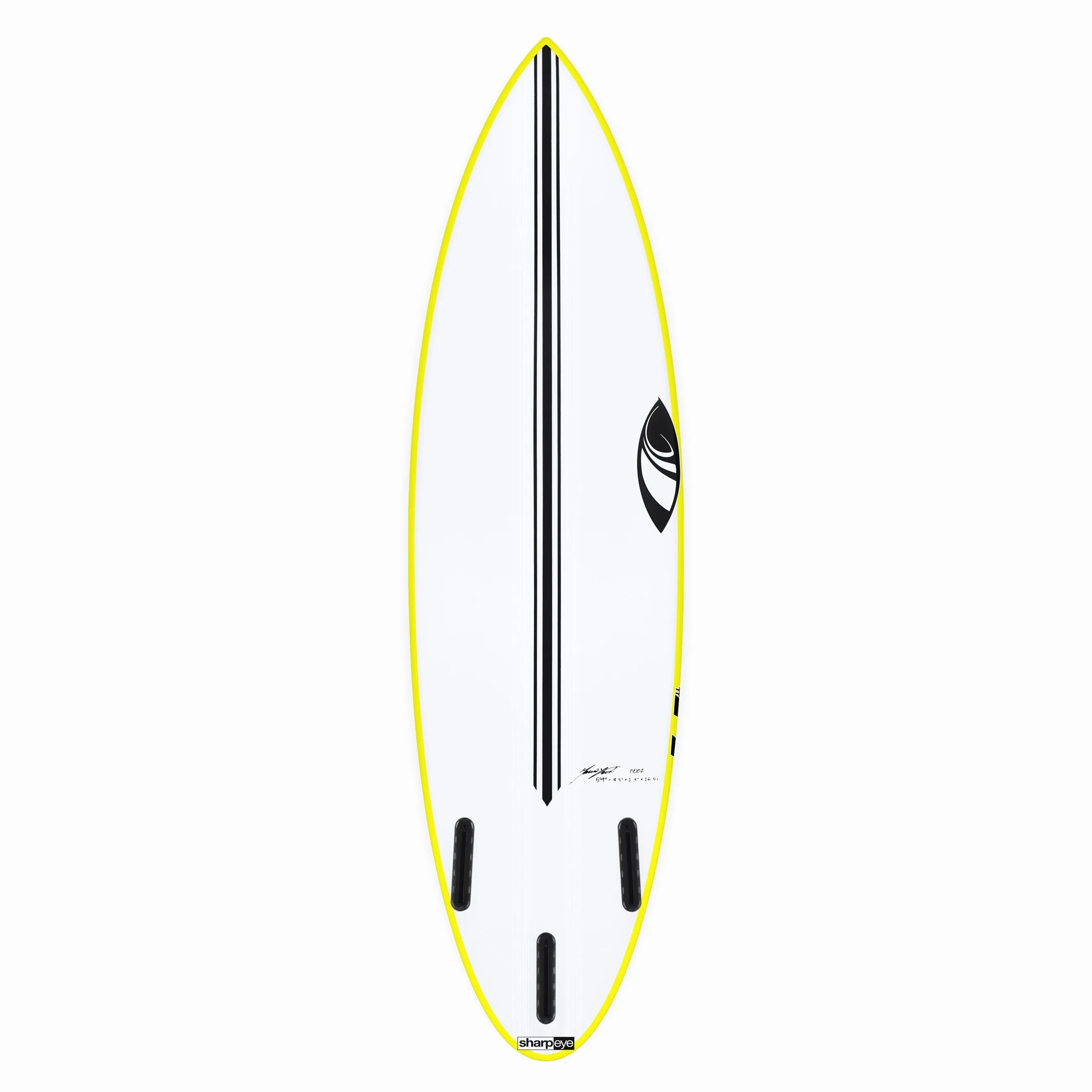 #77 (E3 LITE) 5'8" x 18.75 X 2.38 - 25.90L, Round, 3x  FCS 2 Fin Boxes, Epoxy E3 - ID:921449
