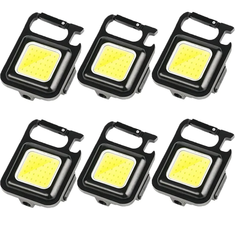 800 Lumens Rechargeable EDC Flashlight With Magnetic