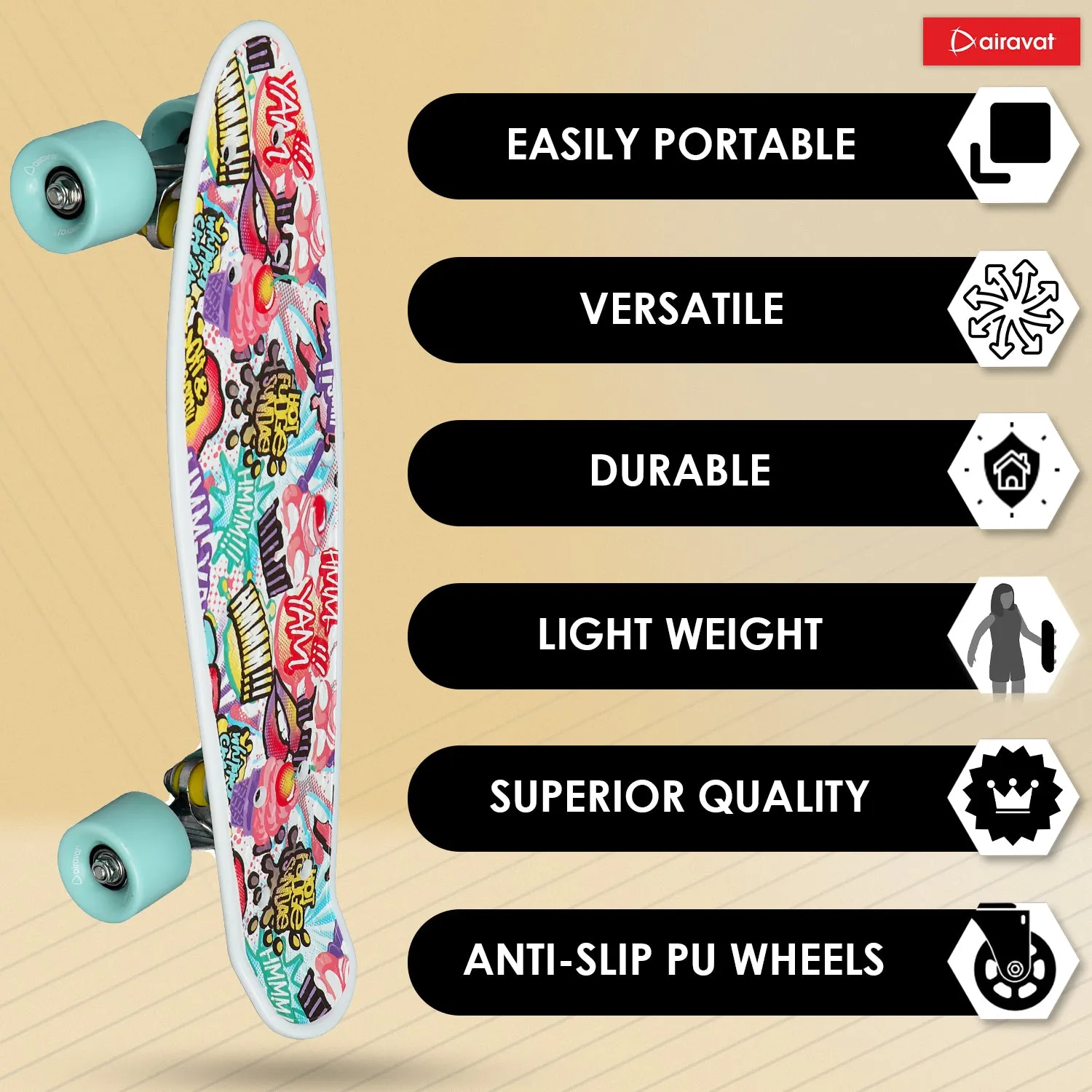 ASTRO 7811 SKATEBOARD (SMALL)