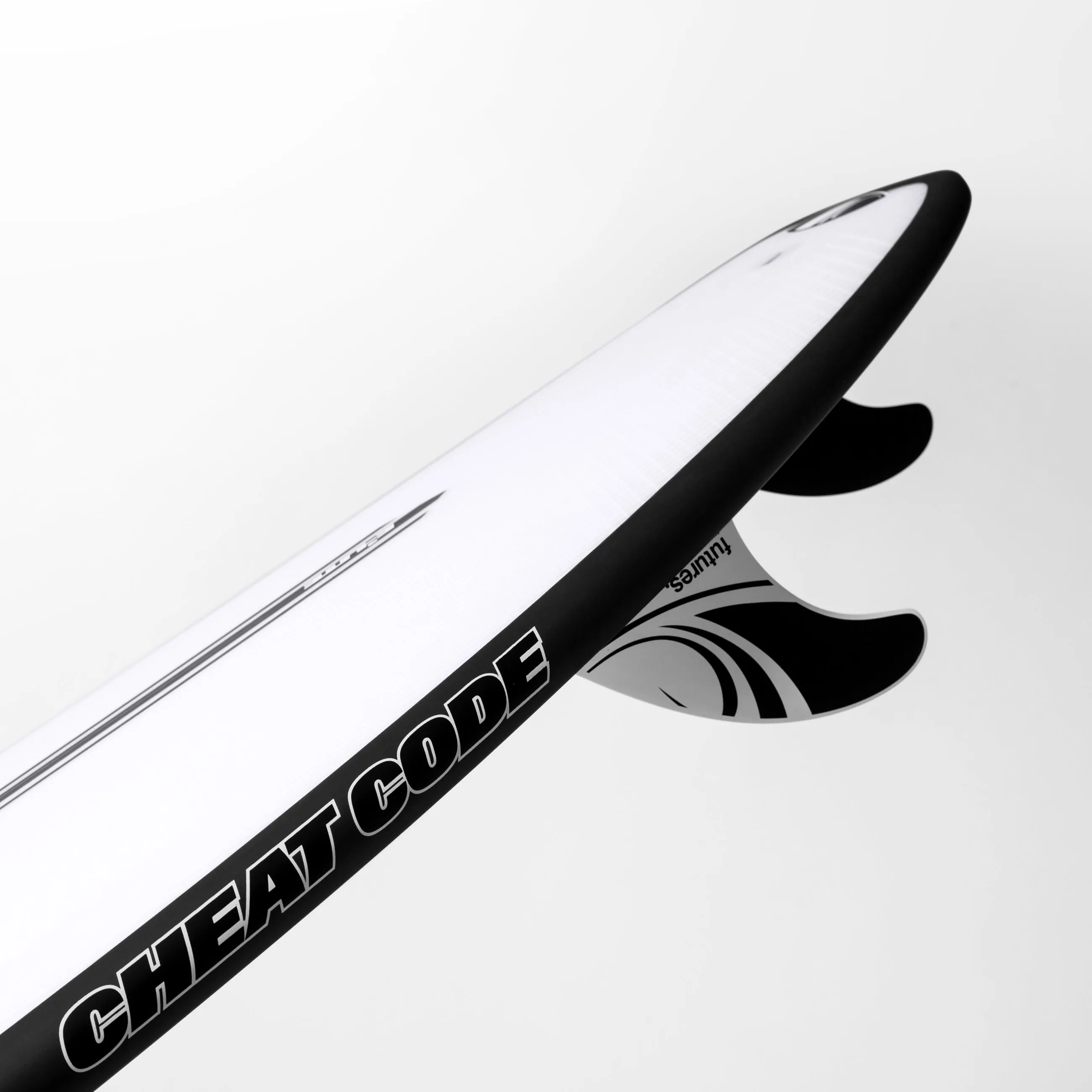 CHEAT CODE (E3 LITE) 6'6" x 21.0 X 2.87 - 42.10L, Squash, 5x  FCS 2 Fin Boxes, Epoxy E3 - ID:942798