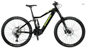 KHS 6555 E M Blk 6555 E Full Suspension Mountain Electric Bike