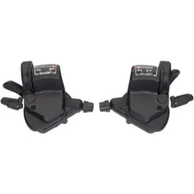 MicroShift Mezzo Thumb Tap Shifter Set - 9 Speed