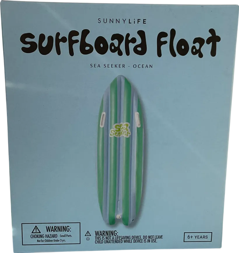 SunnyLife Blue Ride With Me Surfboard Float in Blue
