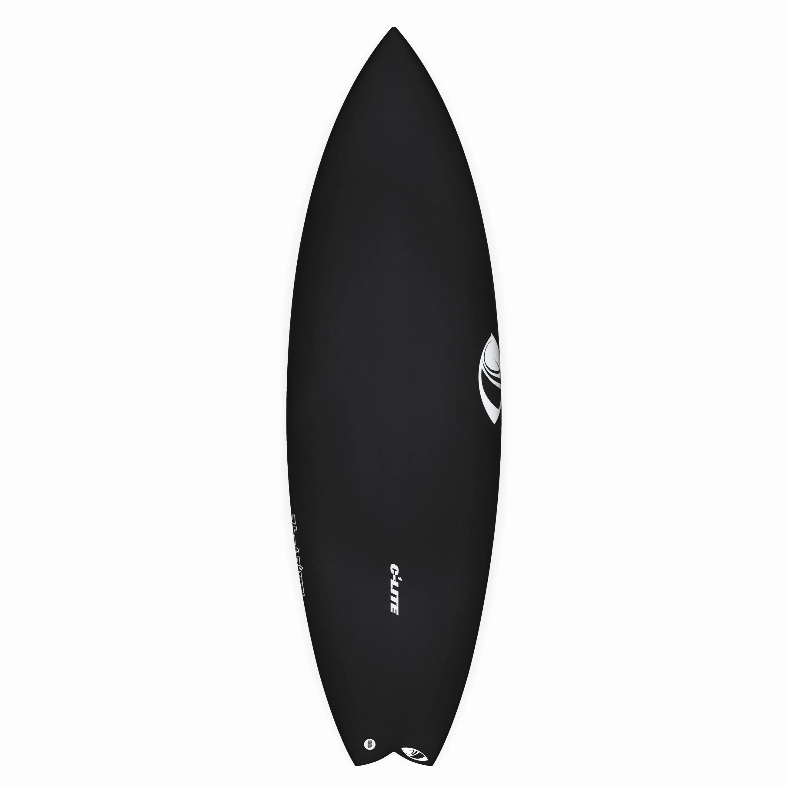 TWIN TURBO (C1 LITE) 5'11" x 20.5 X 2.63 - 34.30L, Swallow, 3x  FCS 2 Fin Boxes, C1 - ID:929615