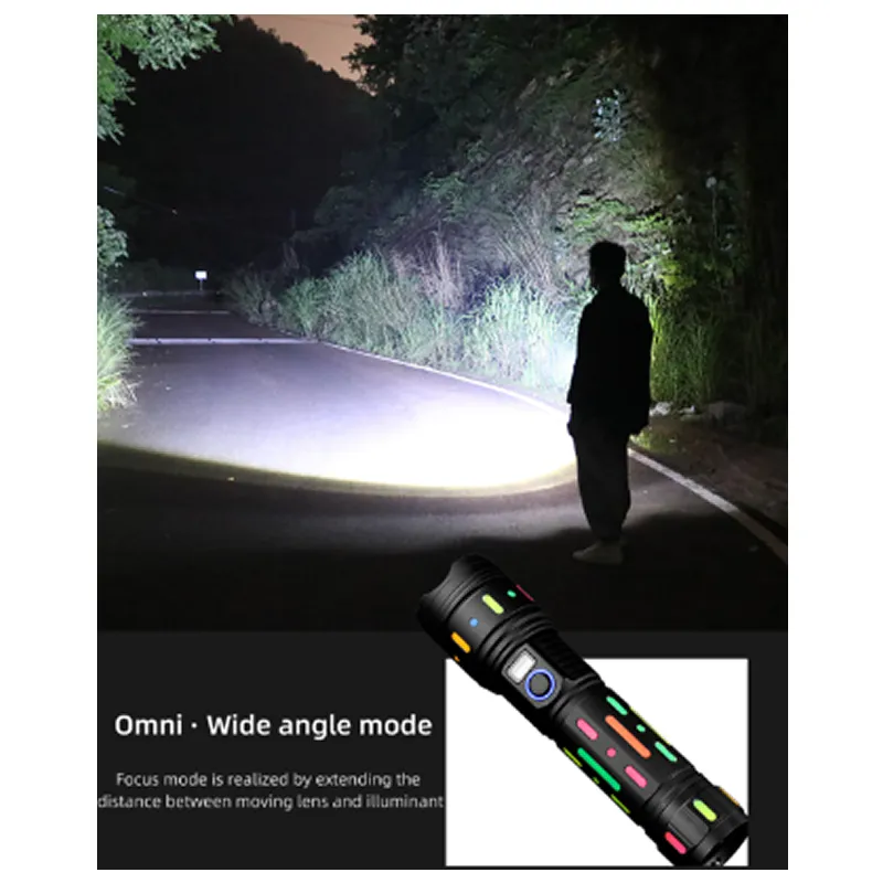 Waterproof Rechargeable High Power Bright Flashlight- G85USB