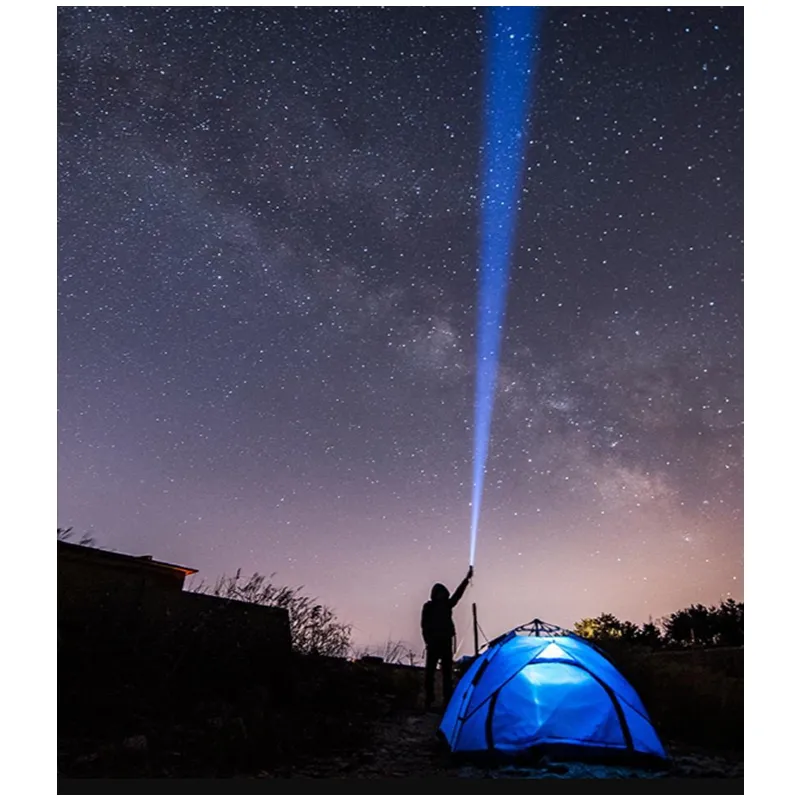 Waterproof Rechargeable High Power Bright Flashlight- G85USB